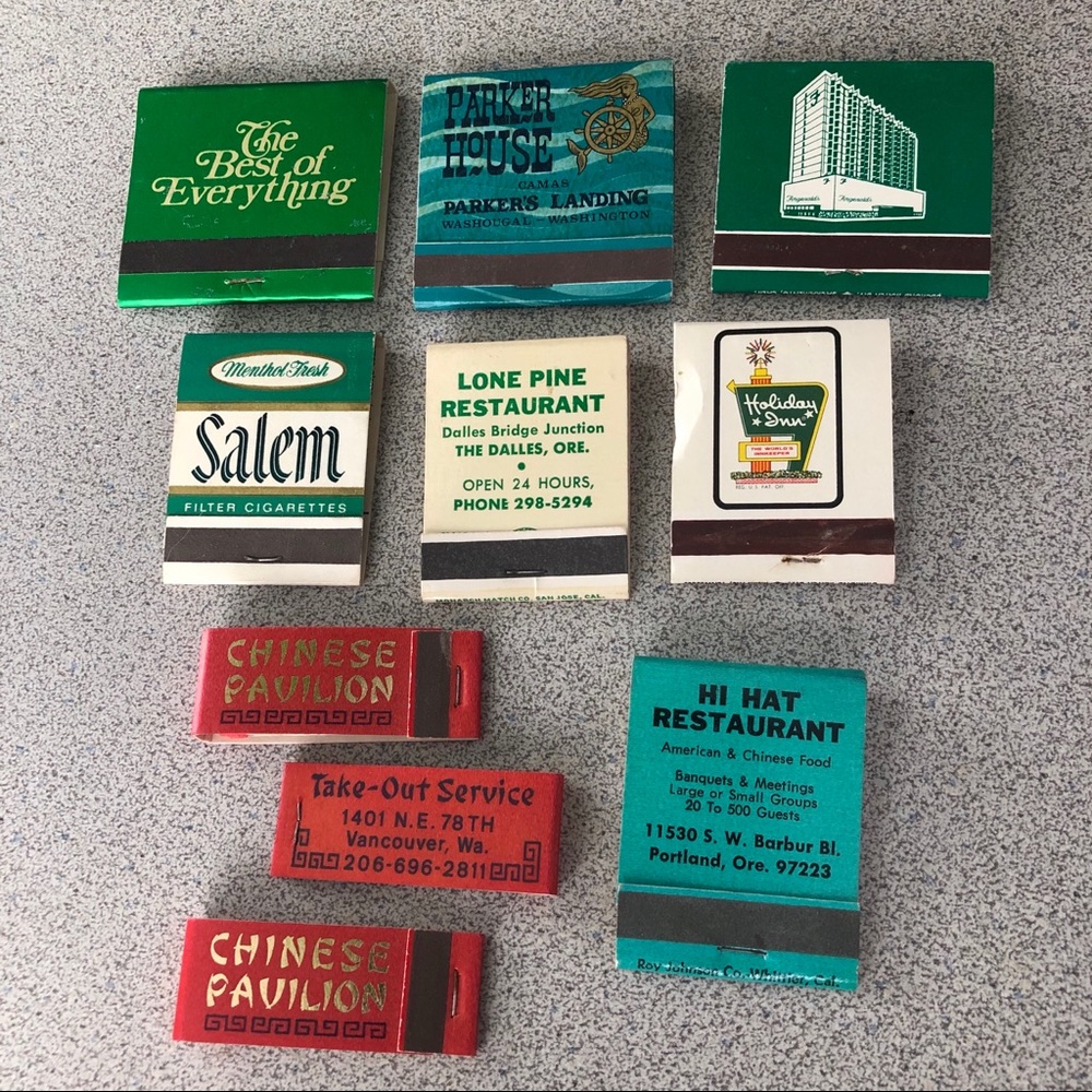 Christmas Decor Matchbooks